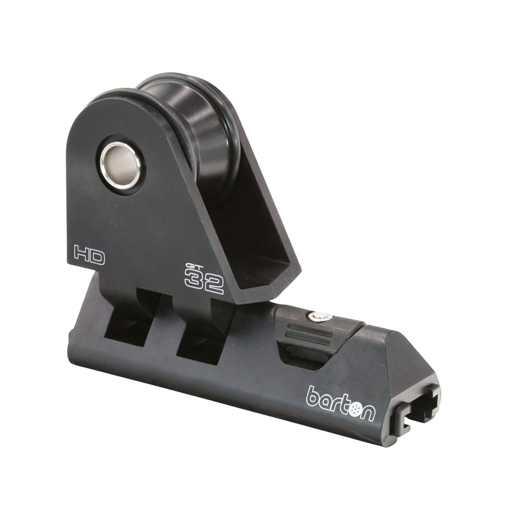 Barton 32mm HD Pin Genoa Car Heavy Duty w/Plunger Stop - Black [32101HDB] - Houseboatparts.com