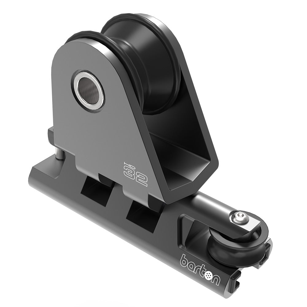 Barton 32mm Towable Genoa Car 2:1 Purchase - Heavy Duty - Black [32211HDB] - Houseboatparts.com