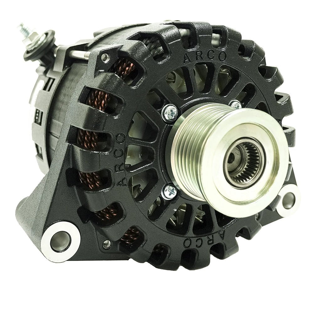 ARCO Marine Zeus 24V 7kW N62 Alternator w/Clutch Pulley [4504] - Houseboatparts.com