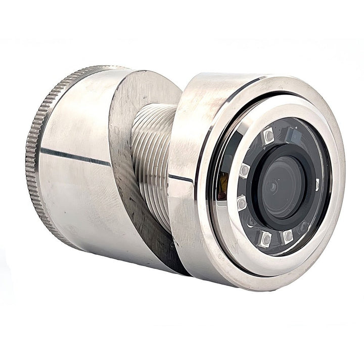 Iris 3MP Compact 316L Stainless Steel Thru - Hull/Panel IP Camera - 2.8mm Lens [IRIS435 - 28] - Houseboatparts.com