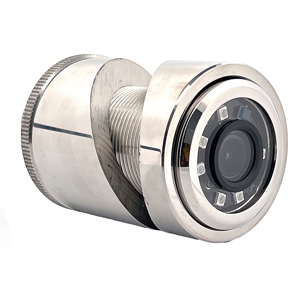 Iris 3MP Compact 316L Stainless Steel Thru - Hull/Panel IP Camera - 1.8mm Lens [IRIS435 - 18] - Houseboatparts.com