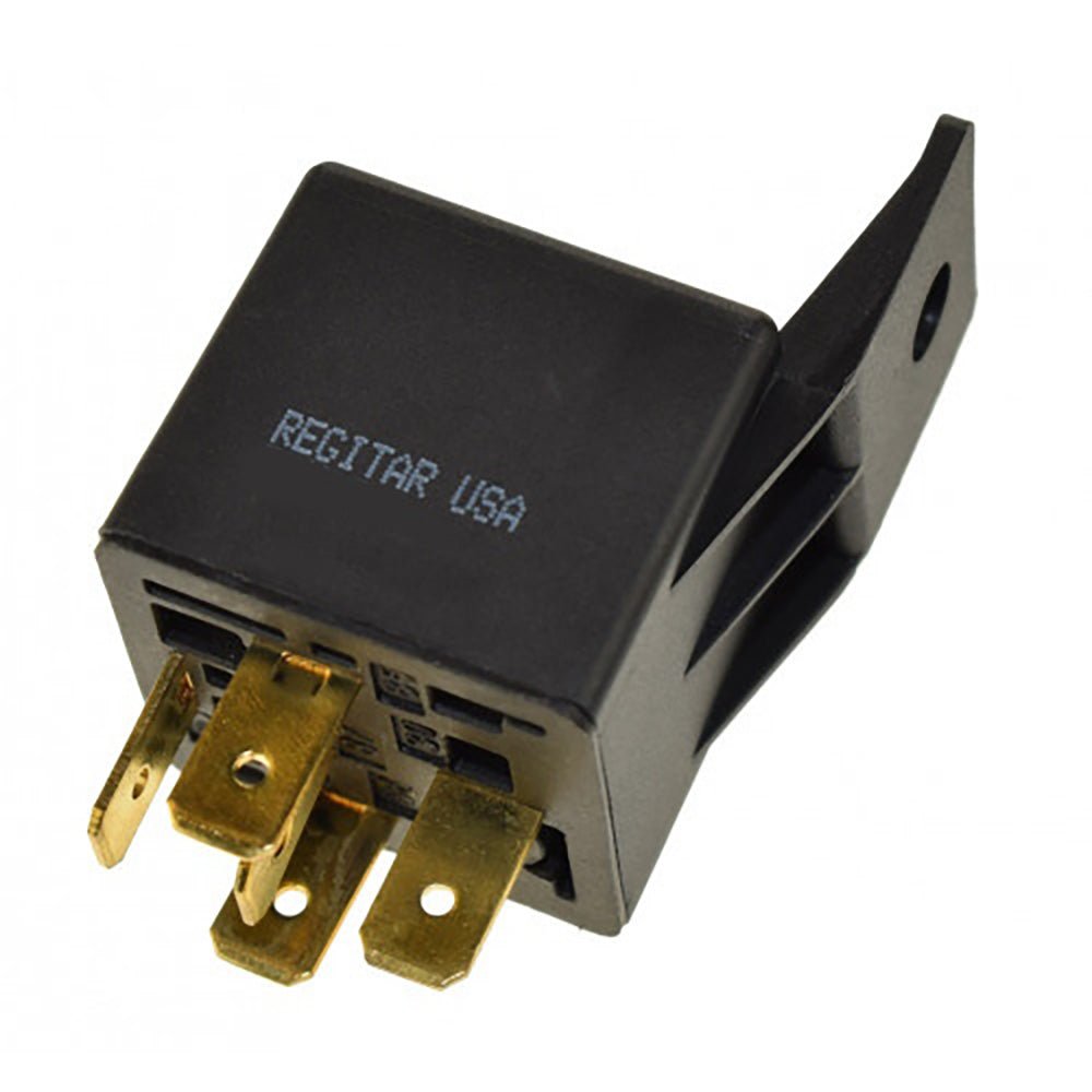 Regitar USA Relay w/Tab f/Most Engines: 30AMP, 5 Terminal, Single Pole/Double Throw [RMZ013] - Houseboatparts.com