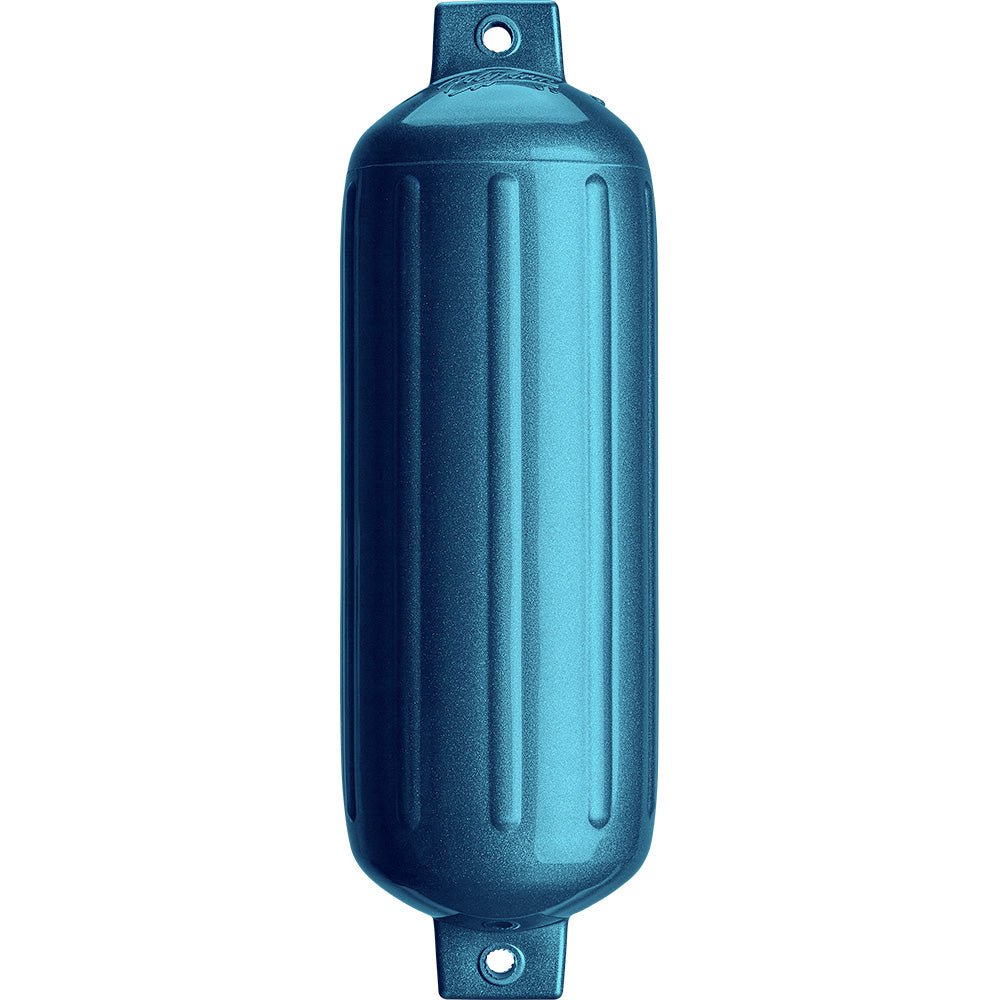 Polyform G - 5 Twin Eye Fender 8.8" x 26.8" - Metallic Blue [G - 5 - METALLIC BLUE] - Houseboatparts.com