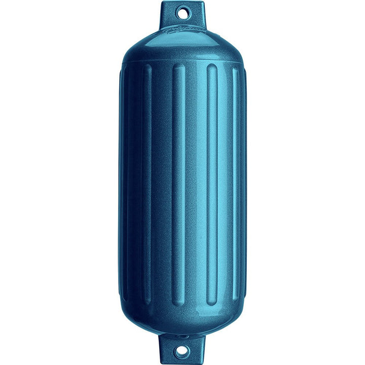 Polyform G - 6 Twin Eye Fender 11" x 30" - Metallic Blue [G - 6 - METALLIC BLUE] - Houseboatparts.com