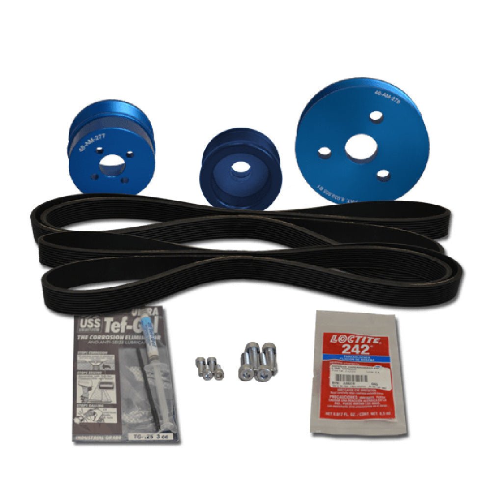 Balmar Pulley Kit f/Volvo D2 - 55, A, B, C, D, E, F [48 - VSP - D2 - A] - Houseboatparts.com