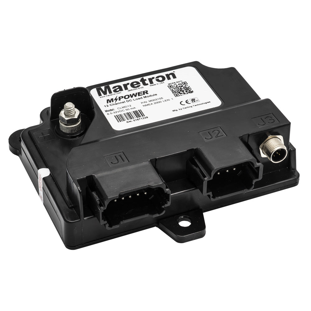 Maretron MPower 12 Channel DC Load Controller Module w/NMEA 2K - No Connectors [CLMD12] - Houseboatparts.com