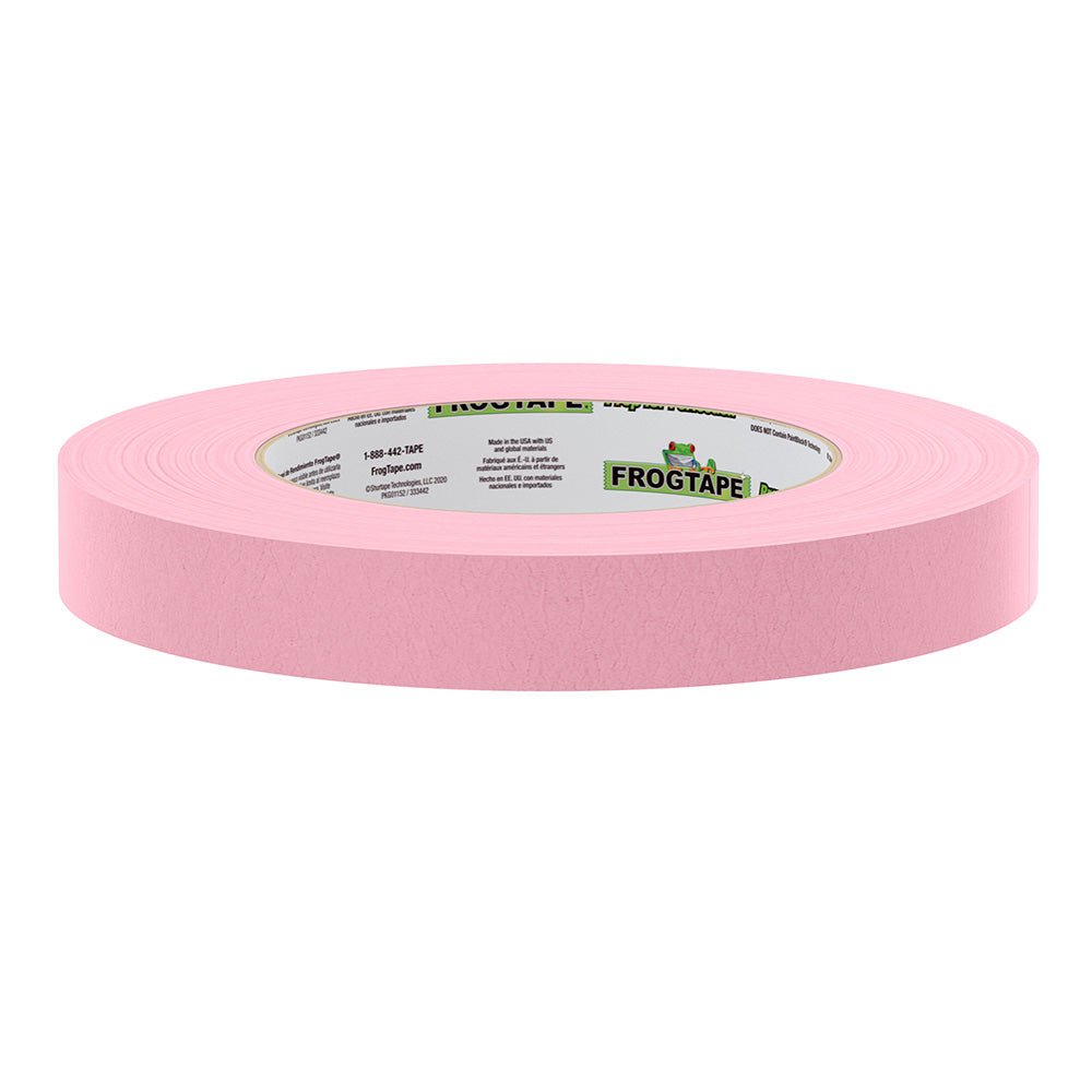 FrogTape CP 325 Medium - High Adhesion Masking Tape - 18MM x 55M x 12 - Pack - Pink - Rated f/325F [106025] - Houseboatparts.com