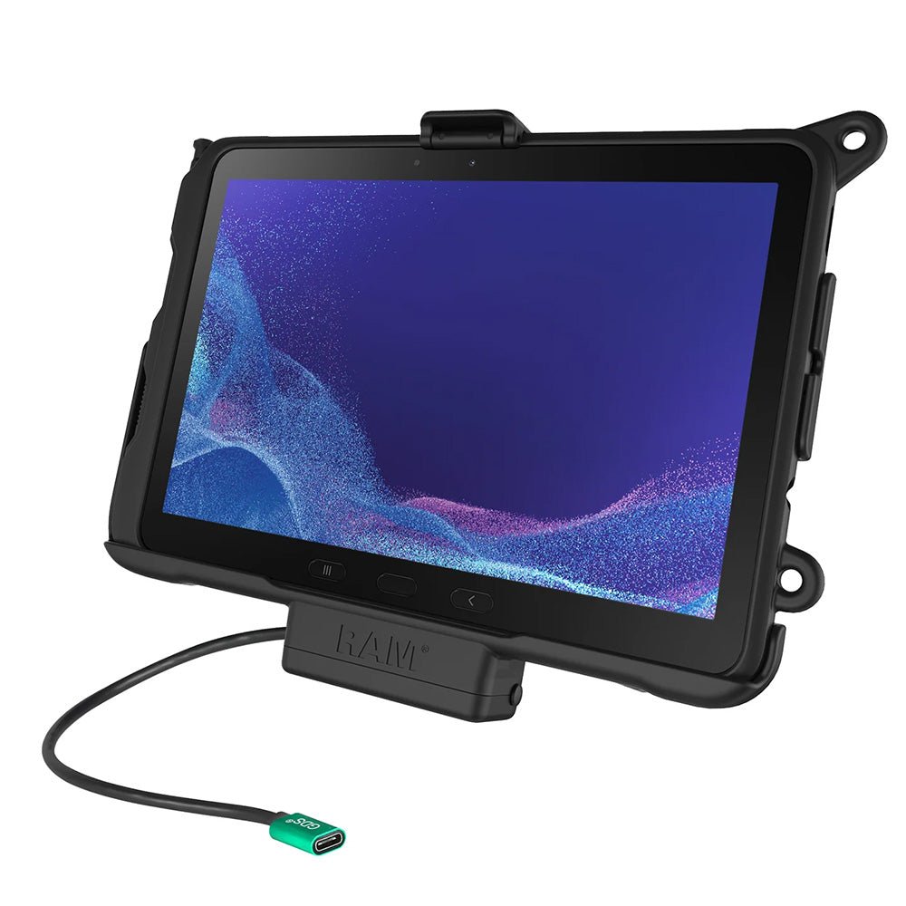RAM Mount RAM USB - C Powered Dock f/Samsung Tab Active4 Pro Tab Active Pro [RAM - HOL - SAM52CPU] - Houseboatparts.com