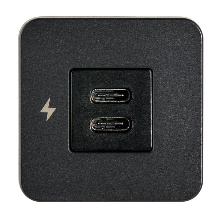 Scanstrut TILE USB - C Interior Charging Socket - 12/24V - Black Bezel [SC - TILE - 20] - Houseboatparts.com