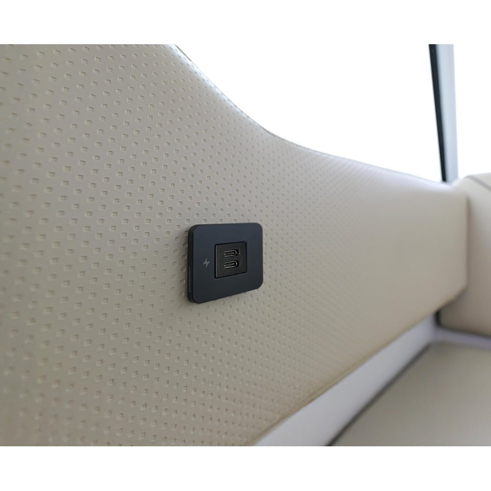 Scanstrut TILE USB - C Interior Charging Socket - 12/24V - Black Bezel [SC - TILE - 20] - Houseboatparts.com