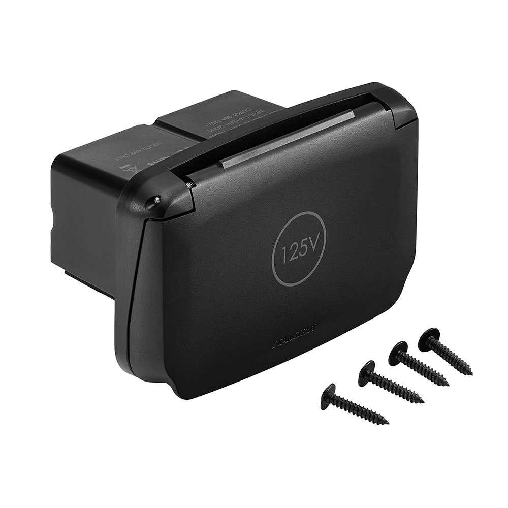 Scanstrut Ventura Series Dual AC Outlet - 125V - 20A [SC - V - P1] - Houseboatparts.com