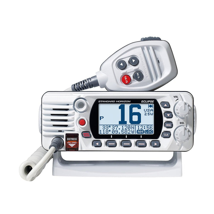 Standard Horizon GX1410GW Eclipse Series 25W Fixed Mount VHF/GPS - White [GX1410GW] - Houseboatparts.com