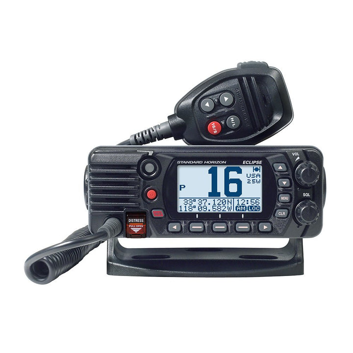 Standard Horizon GX1410B Eclipse Series 25W Fixed Mount VHF - Black [GX1410B] - Houseboatparts.com