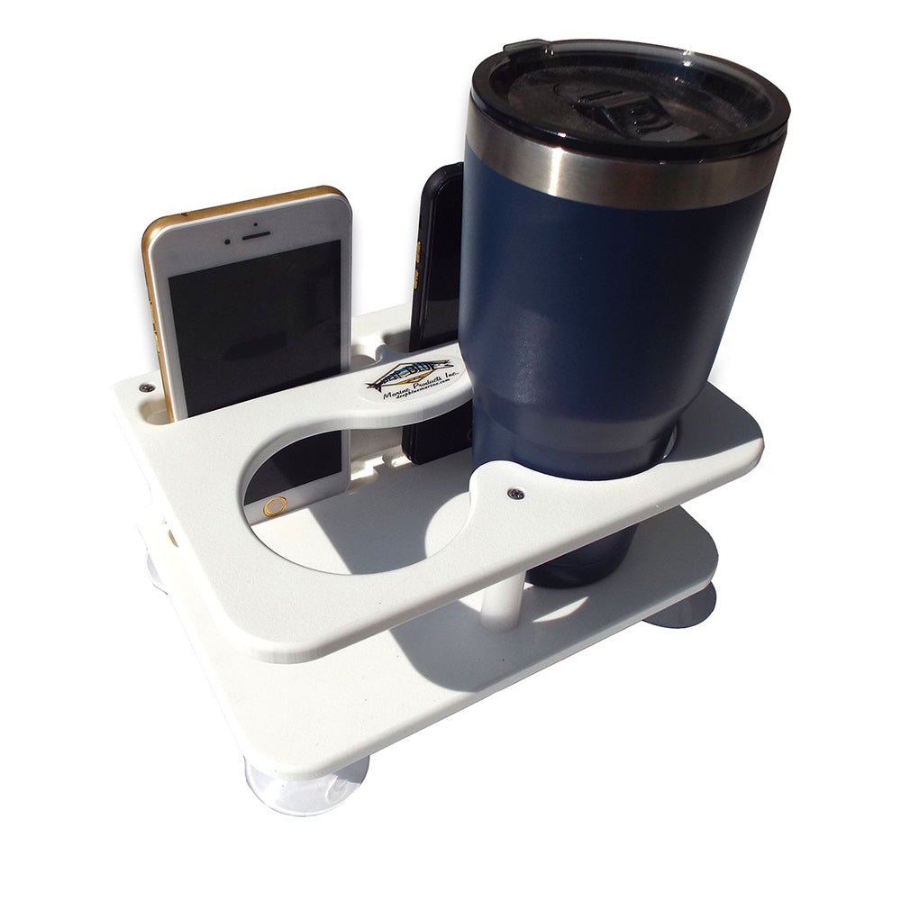 Deep Blue Marine Double Drink/Binocular/2 Cell Phones w/Suction Cups [SMDH - CELL] - Houseboatparts.com