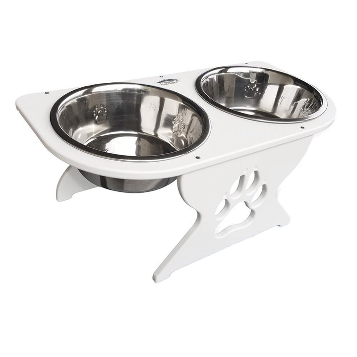Deep Blue Marine Medium Starboard Dog Dish w/Bowls - 8" Tall [DT - M] - Houseboatparts.com