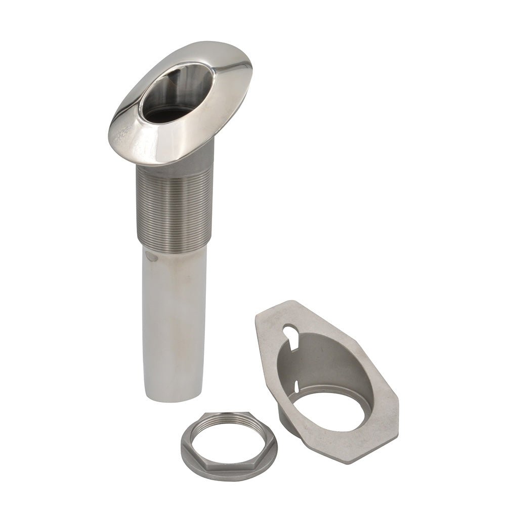 C.E. Smith Screwless Flush Mount Rod Holder - 30 Degree - Black Liner - No Logo [53678] - Houseboatparts.com