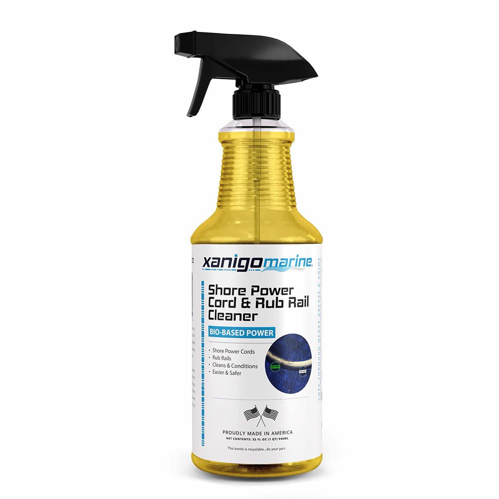 Xanigo Marine Shore Power Cord Rub Rail Cleaner - 32oz [XMSPC32] - Houseboatparts.com