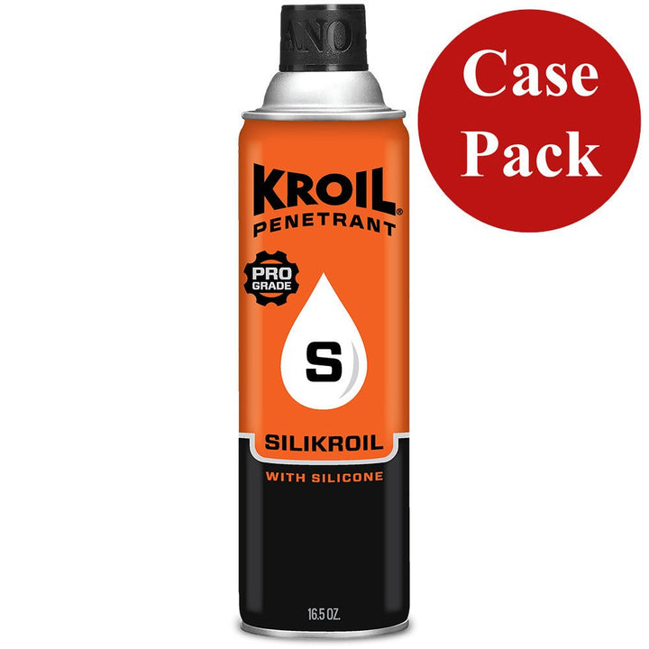 Kroil Silikroil Penetrant - Aerosol - 16.5oz Can with Silicone *Case of 12 [SK162 - CASE] - Houseboatparts.com