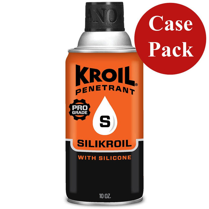 Kroil Silikroil Penetrant - Aerosol - 10oz Can with Silicone *Case of 12 [SK102 - CASE] - Houseboatparts.com