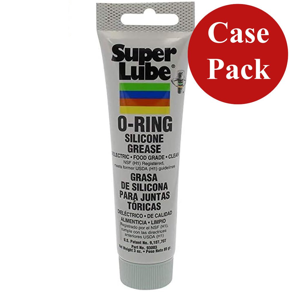 Super Lube O - Ring Silicone Grease - 3oz Tube *Case of 12 [93003 - CASE] - Houseboatparts.com