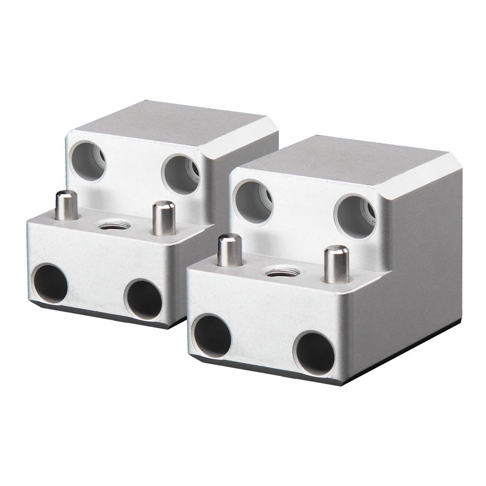 PTM Edge Board Rack Mount - 4 Bolt - Silver - Pair [P13168 - 1400TEBCL] - Houseboatparts.com