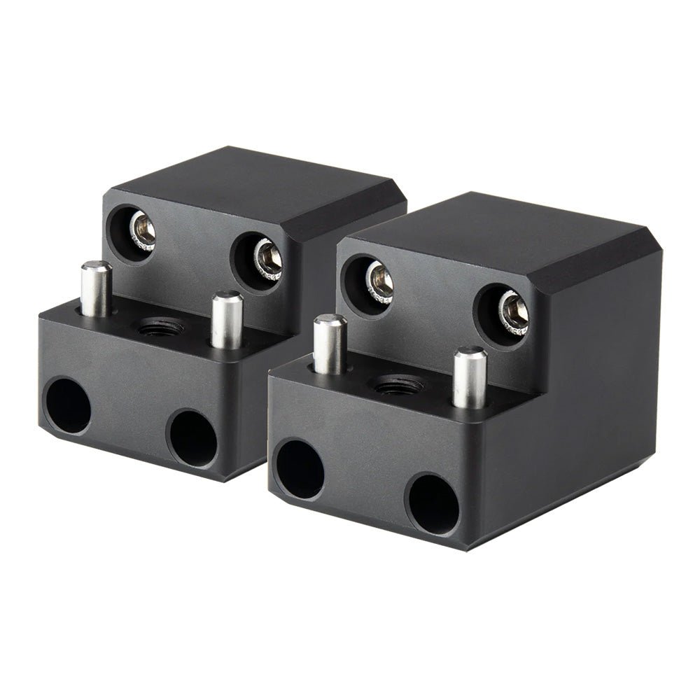 PTM Edge Board Rack Mount - 4 Bolt - Black - Pair [P13168 - 1400TEBBK] - Houseboatparts.com