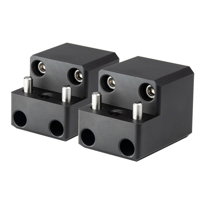 PTM Edge Board Rack Mount - 4 Bolt - Black - Pair [P13168 - 1400TEBBK] - Houseboatparts.com