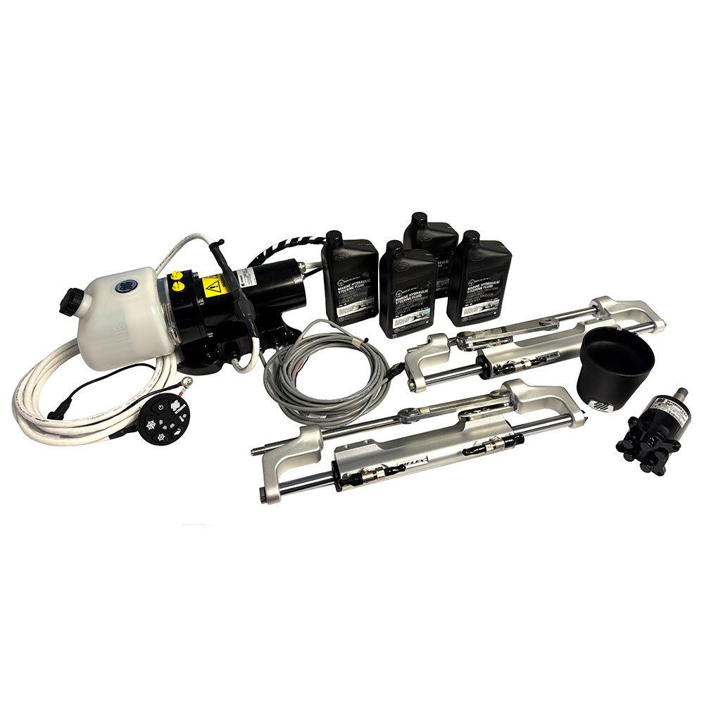 Uflex MasterDrive Steering System - Single Station/Twin Cylinder Kit - UC128TS - SVS 1 UC128TS - SVS 1P Cylinders [MD40 - D1F] - Houseboatparts.com