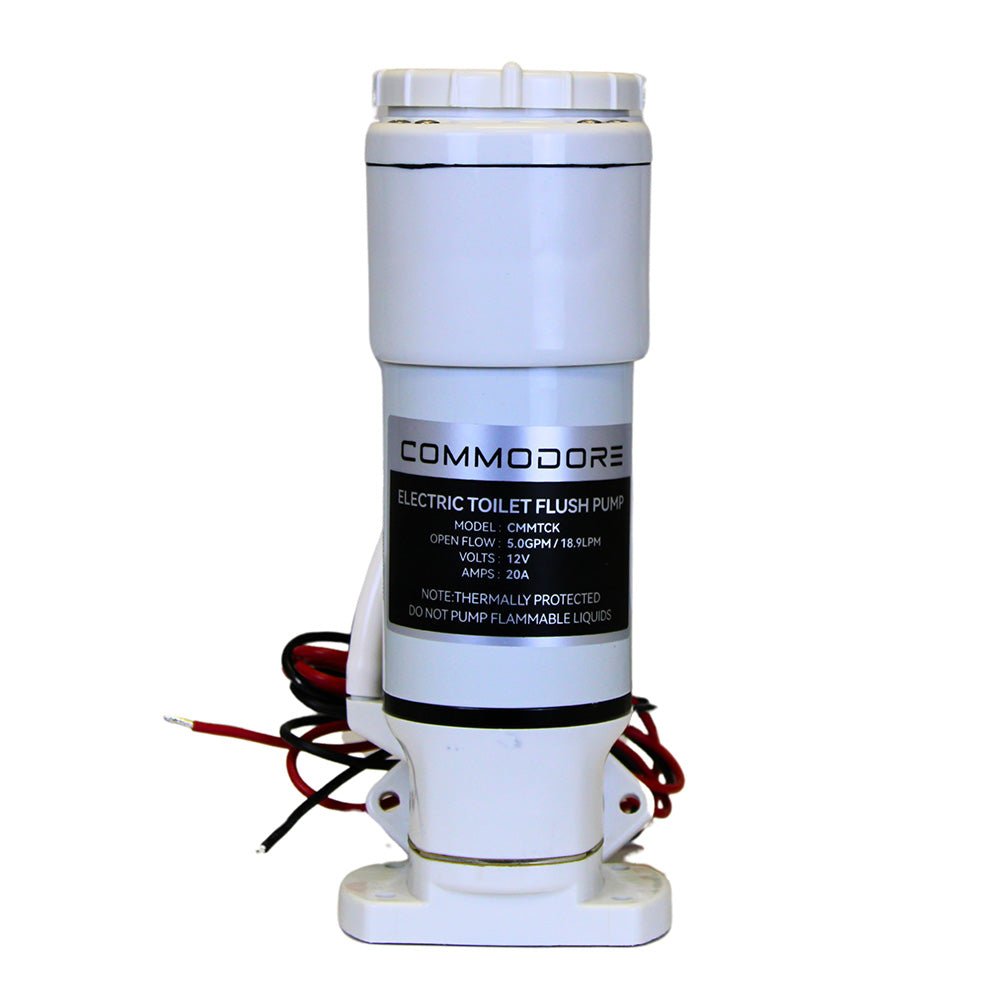 Commodore 12V Manual to Electric Toilet Conversion Kit [CMMTCK] - Houseboatparts.com