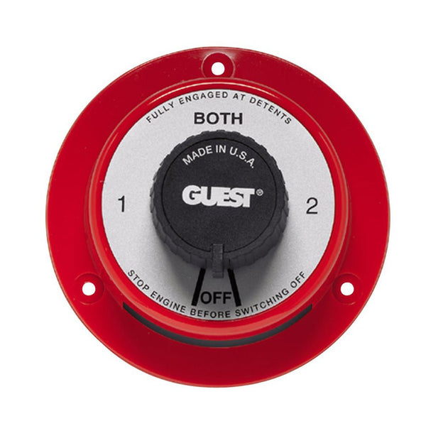 Guest 2101 Cruiser Series Battery Selector Switch w/o AFD [2101] - Houseboatparts.com
