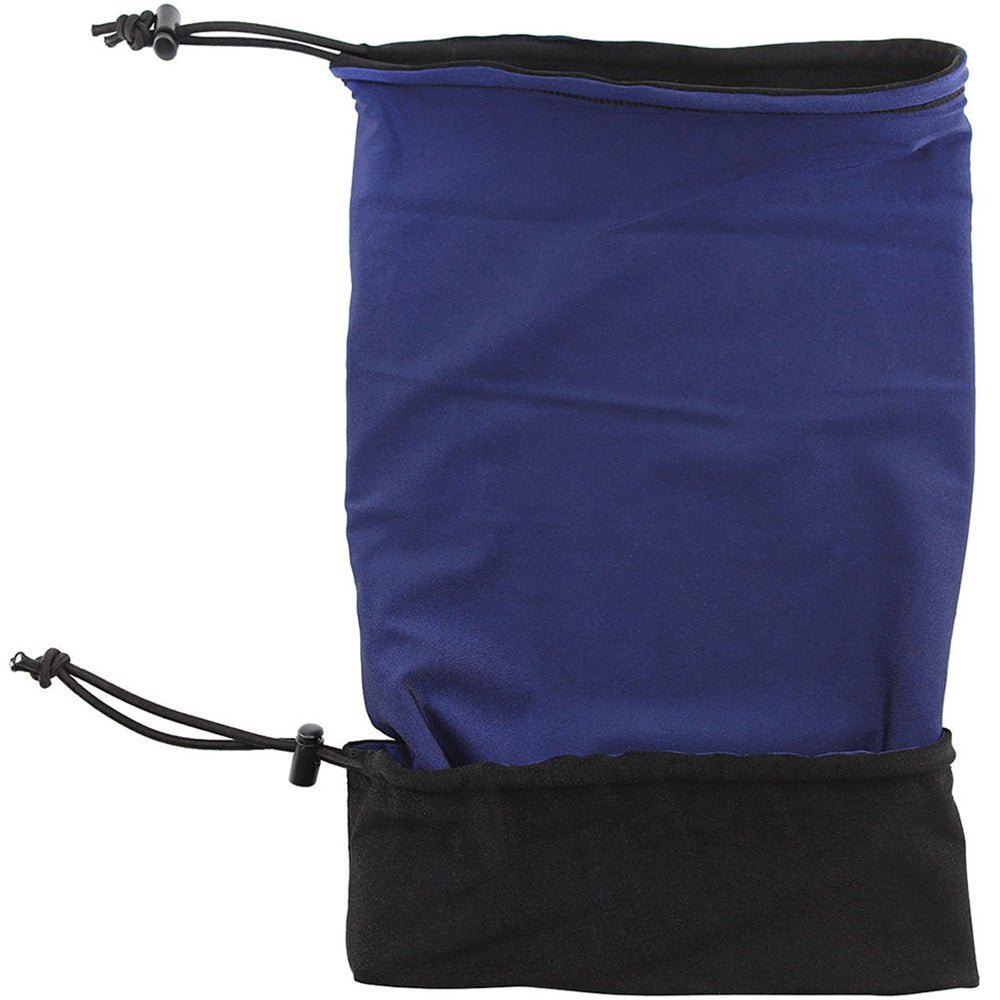 Dock Edge Reversible Fender Cover - Black/Blue - X - Large [DE965269F] - Houseboatparts.com