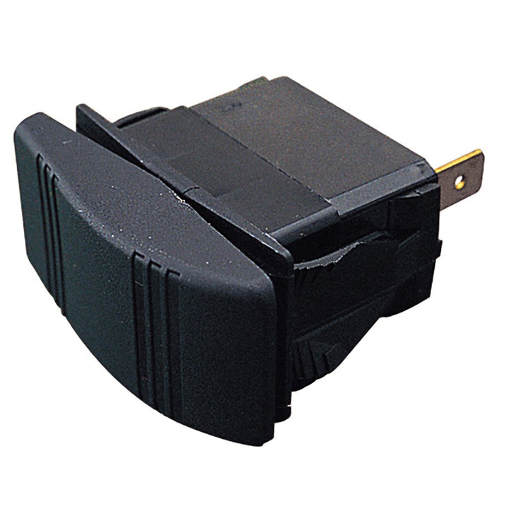 Sea - Dog Illuminating Contura Rocker Switch - Stamped Brass/Injection Molded Nylon/Polycarbonate [420211 - 1] - Houseboatparts.com
