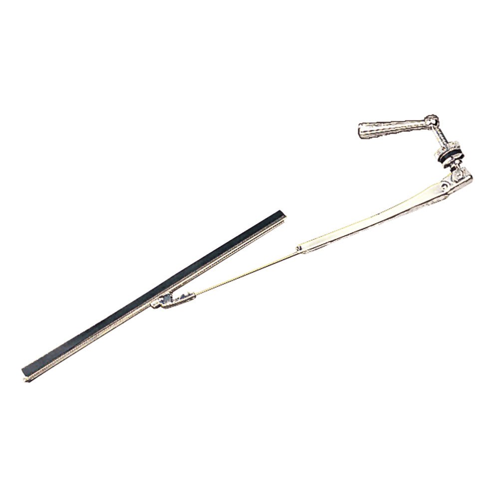 Sea - Dog Manual Windshield Wiper - Machined Brass Chrome Plated [412601 - 1] - Houseboatparts.com