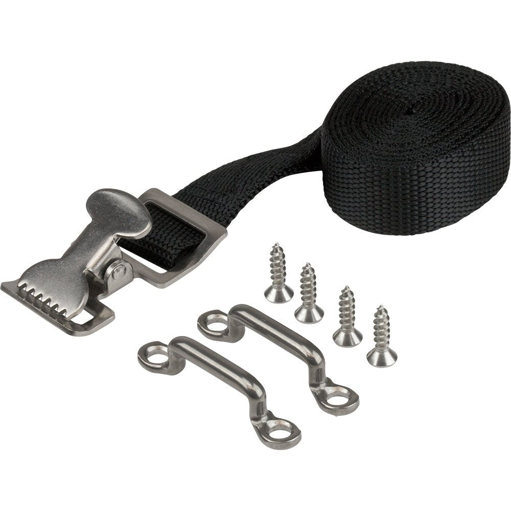Sea - Dog Gas Tank Strap - Nylon Webbing/304 Stainless Steel - 72" [359995 - 1] - Houseboatparts.com