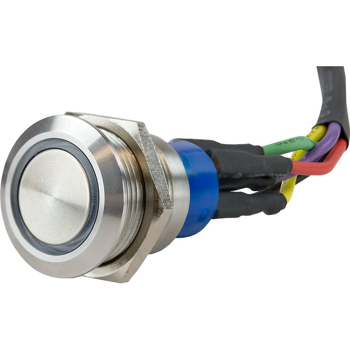 Sea - Dog LED Push Button On/Off Switch - Formed 304 Stainless Steel [403063 - 1] - Houseboatparts.com