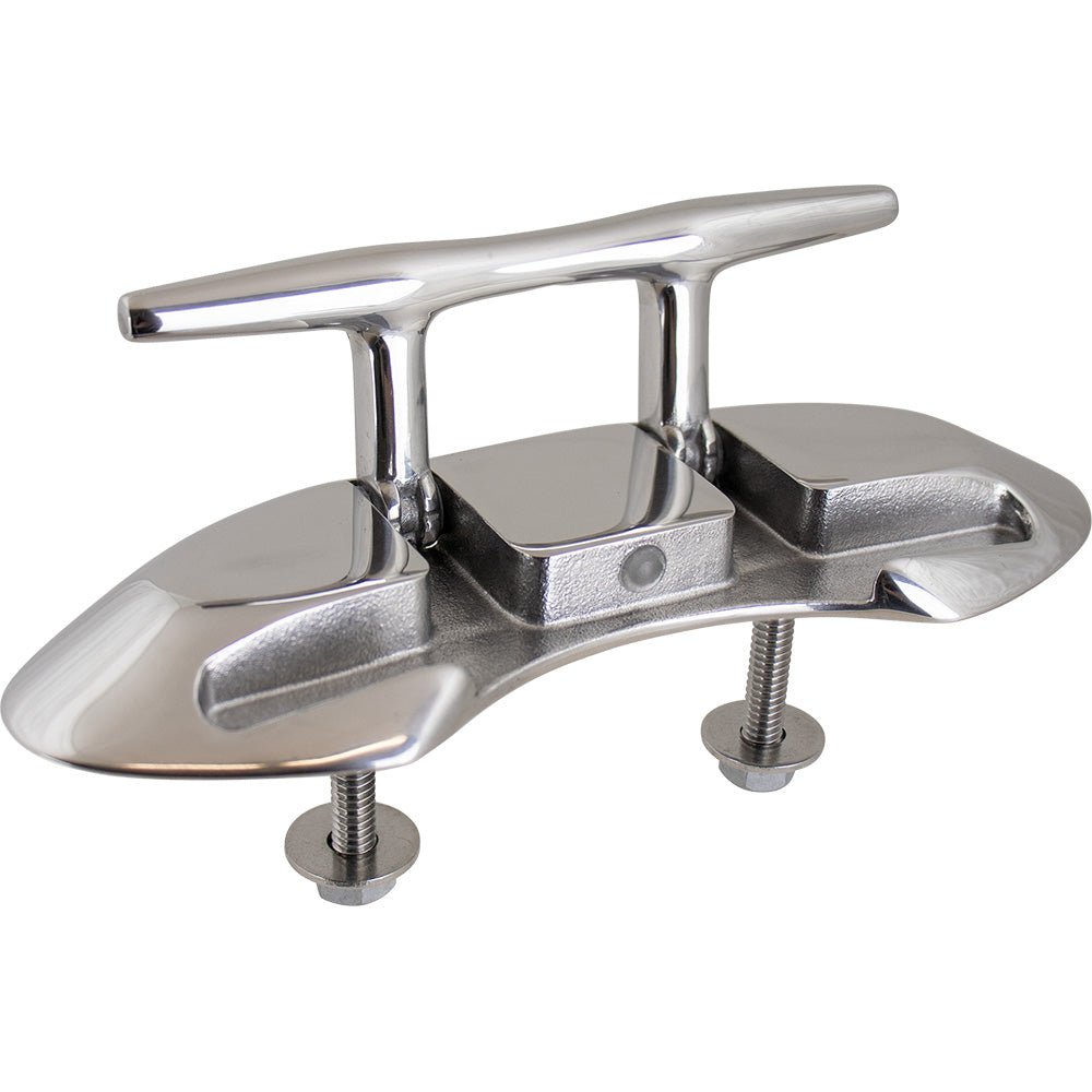 Sea - Dog Folding Stud Mount Cleat - 4 - 1/2" - Investment Cast 316 Stainless Steel [041404 - 1] - Houseboatparts.com