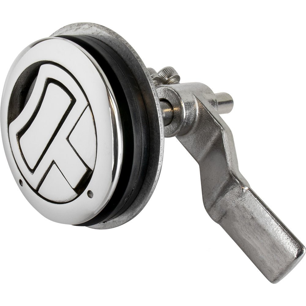 Sea - Dog Round Hatch Handle Latch - Investment Cast 316 Stainless Steel [221942] - Houseboatparts.com