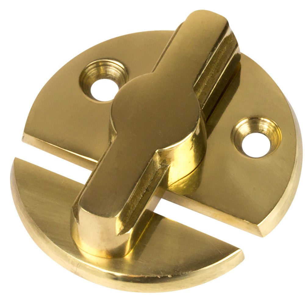 Sea - Dog Door Button - Chrome Plated Brass [222360 - 1] - Houseboatparts.com