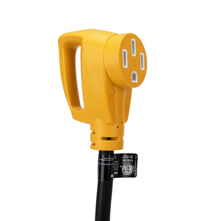 Camco Power Grip RV 18" 30Amp Circuit Analyzer Dogbone - Integrated Surge Protection [55460] - Houseboatparts.com