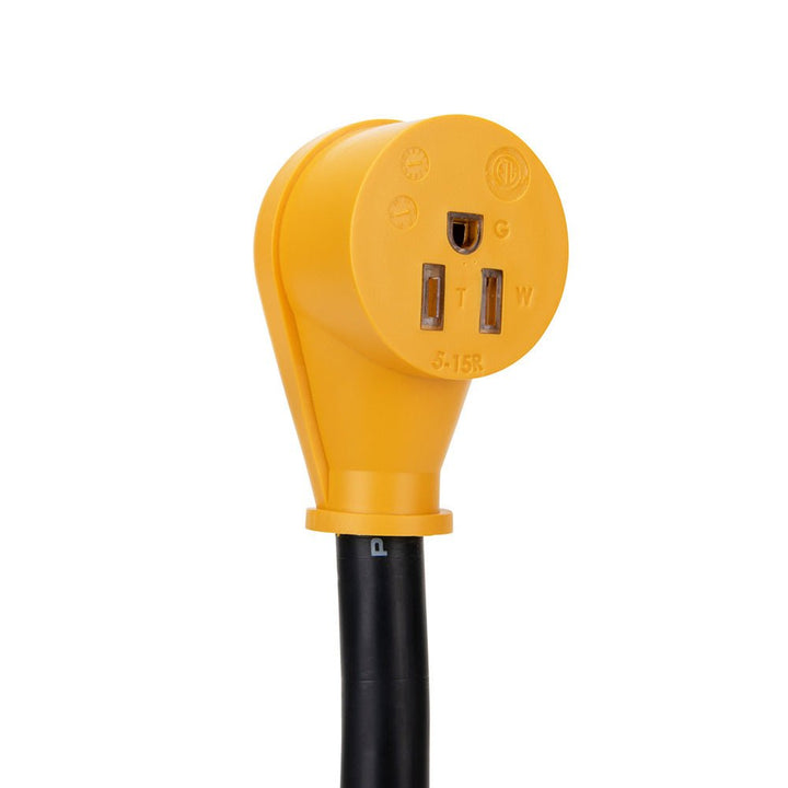 Camco Power Grip RV 12" 30Amp Circuit Analyzer Dogbone - Integrated Surge Protection [55461] - Houseboatparts.com