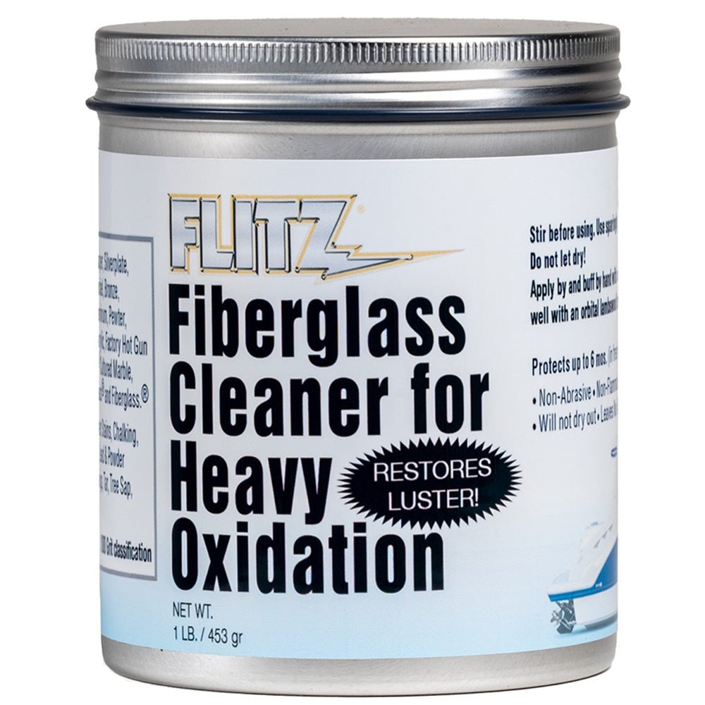 Flitz Fiberglass Cleaner f/Heavy Oxidation - 1lb [CA03416] - Houseboatparts.com