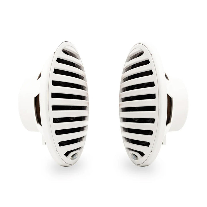 Aquatic AV 6.5" Economy Speakers - White - Pair [EC121] - Houseboatparts.com