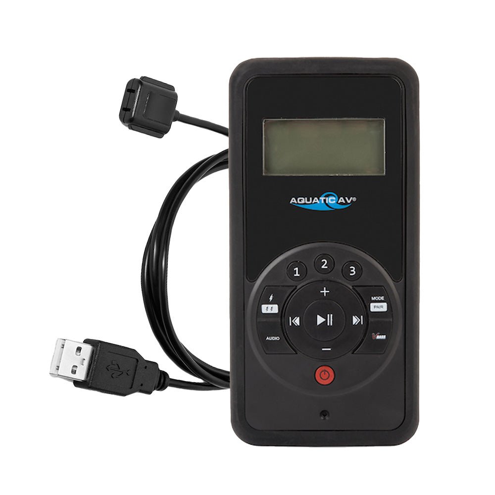 Aquativ AV RF6 Wireless Remote Control + Charging Cradle [RF611] - Houseboatparts.com
