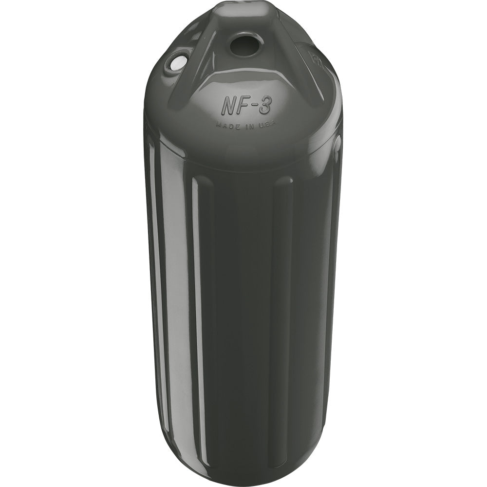 Polyform NF - 3 Heavy - Duty Twin Eye 5.6" x 19" - Graphite [NF - 3 GRAPHITE] - Houseboatparts.com