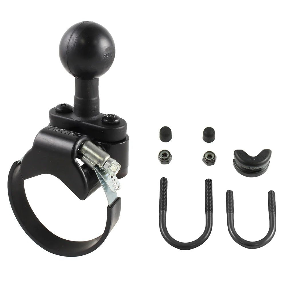 RAM Mount RAM ATV/UTV Ball Base f/Rails Up To 3.15" - Zinc [RAM - 231Z - 2U] - Houseboatparts.com