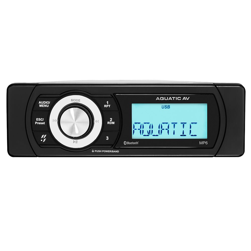 Aquatic AV MP6 Shallow Mount Stereo [MP600] - Houseboatparts.com