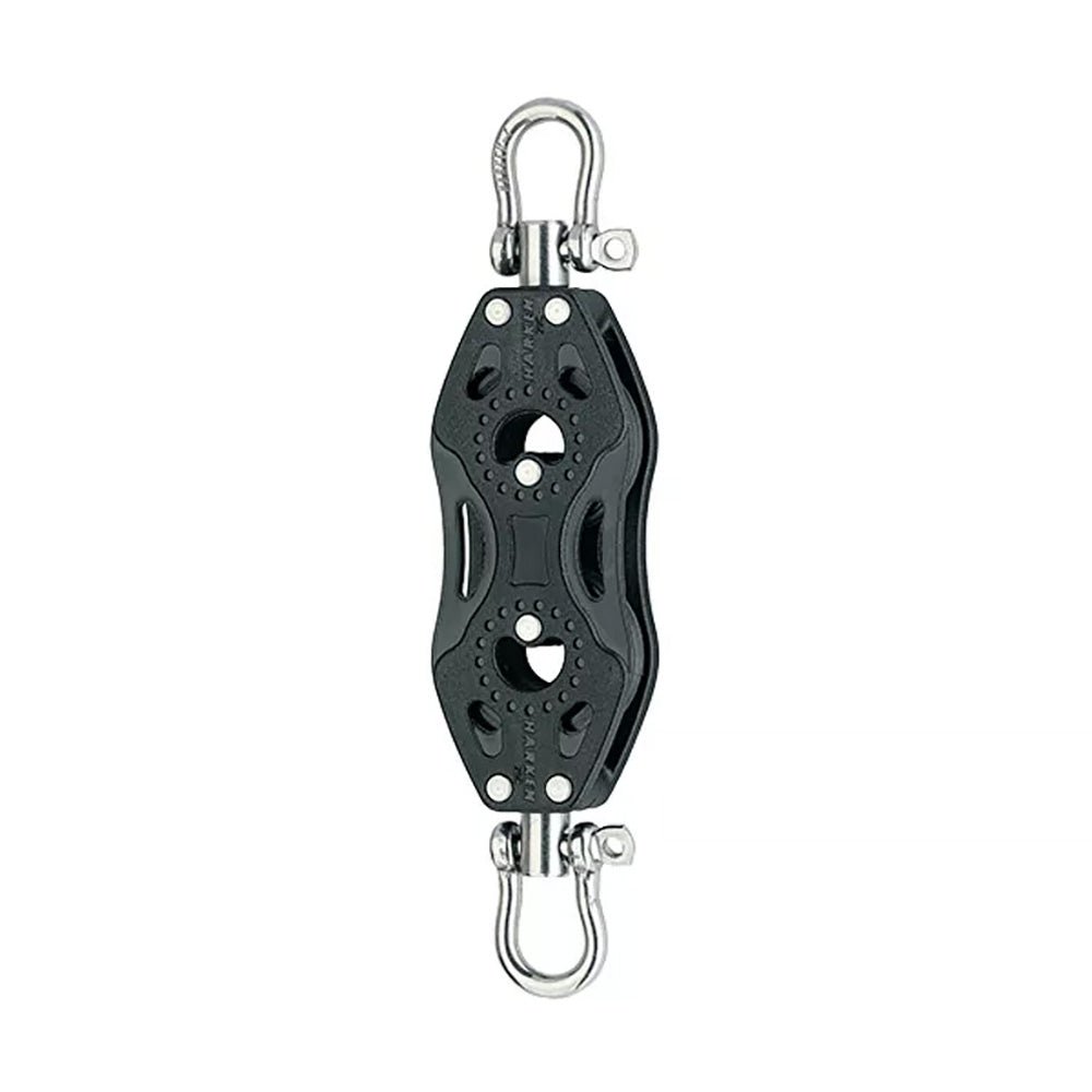 Harken 29mm Carbo Double Swivel Symmetrical Fishing Pulley [1214F] - Houseboatparts.com