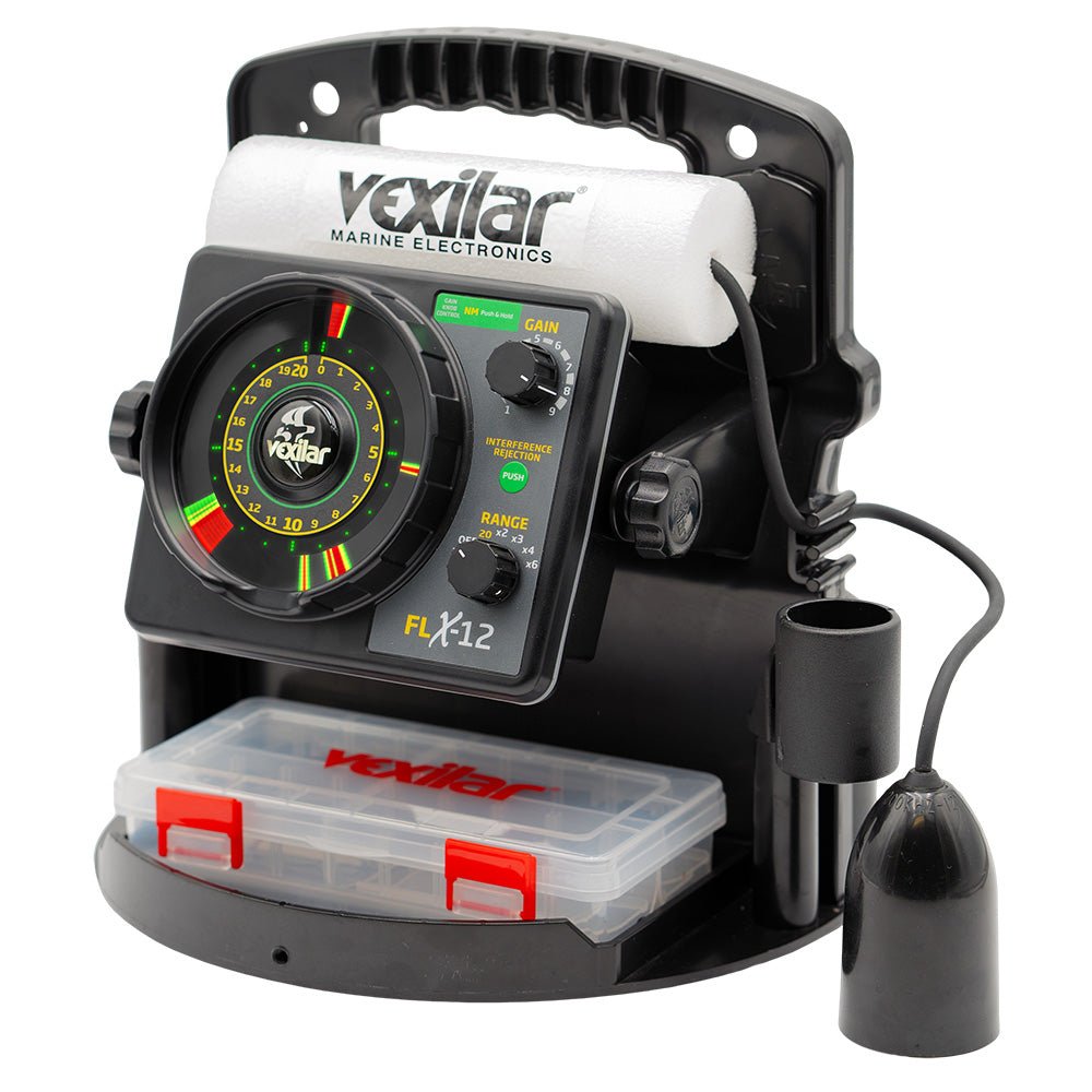 Vexilar FLX - 12 Pro Pack II Fishing System w/12 Degree Ice Ducer [PPX1212] - Houseboatparts.com