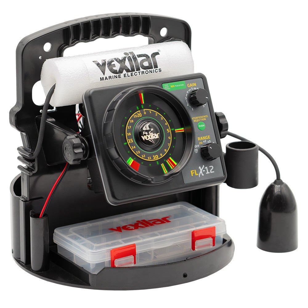 Vexilar FLX - 12 Pro Pack II Fishing System w/12 Degree Ice Ducer [PPX1212] - Houseboatparts.com