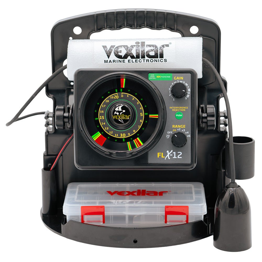 Vexilar FLX - 12 Pro Pack II Fishing System w/12 Degree Ice Ducer [PPX1212] - Houseboatparts.com